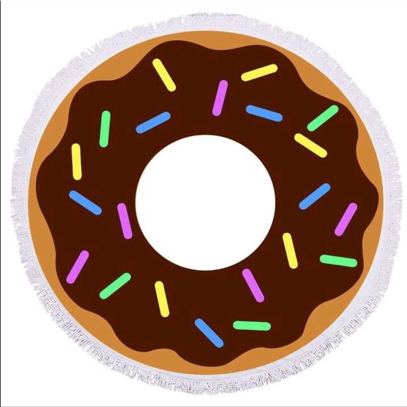 Other - 🍩 Donut Round Beach Towel